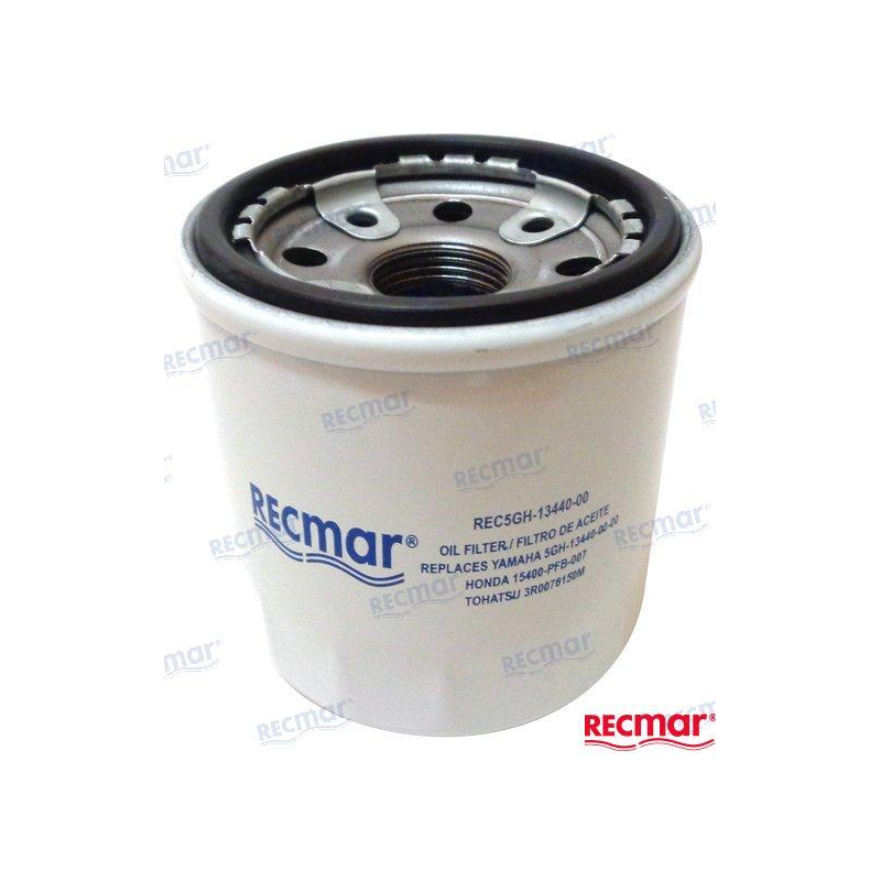Oljefilter Yamaha/Honda/Tohatsu/Mercury 9.9-115 hk REC5GH-13440-00