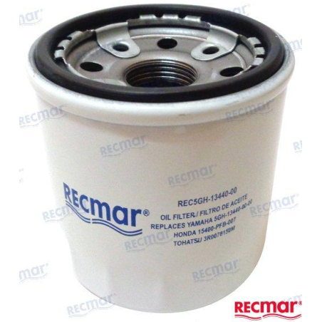 Oljefilter Yamaha/Honda/Tohatsu/Mercury 9.9-115 hk REC5GH-13440-00