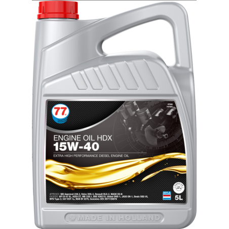 Engine Oil HDX 15W-40 5 liter
